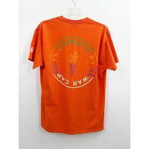 Carrots by Anwar Carrots Orange Circle Logo Tee T-Shirt L Large